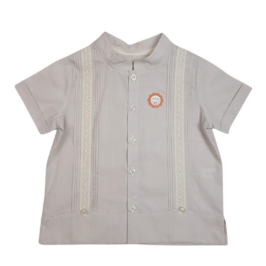 Guayabera Panhi Muibatsi de niño, hecha a mano
