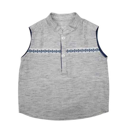 Camisa Guy Muibatsi, bordada a mano