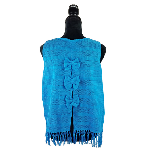 Blusa poblana de telar de cintura