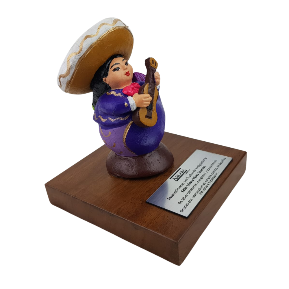 Trofeo Sirena Mariachi Barro | Tradición Mexicana