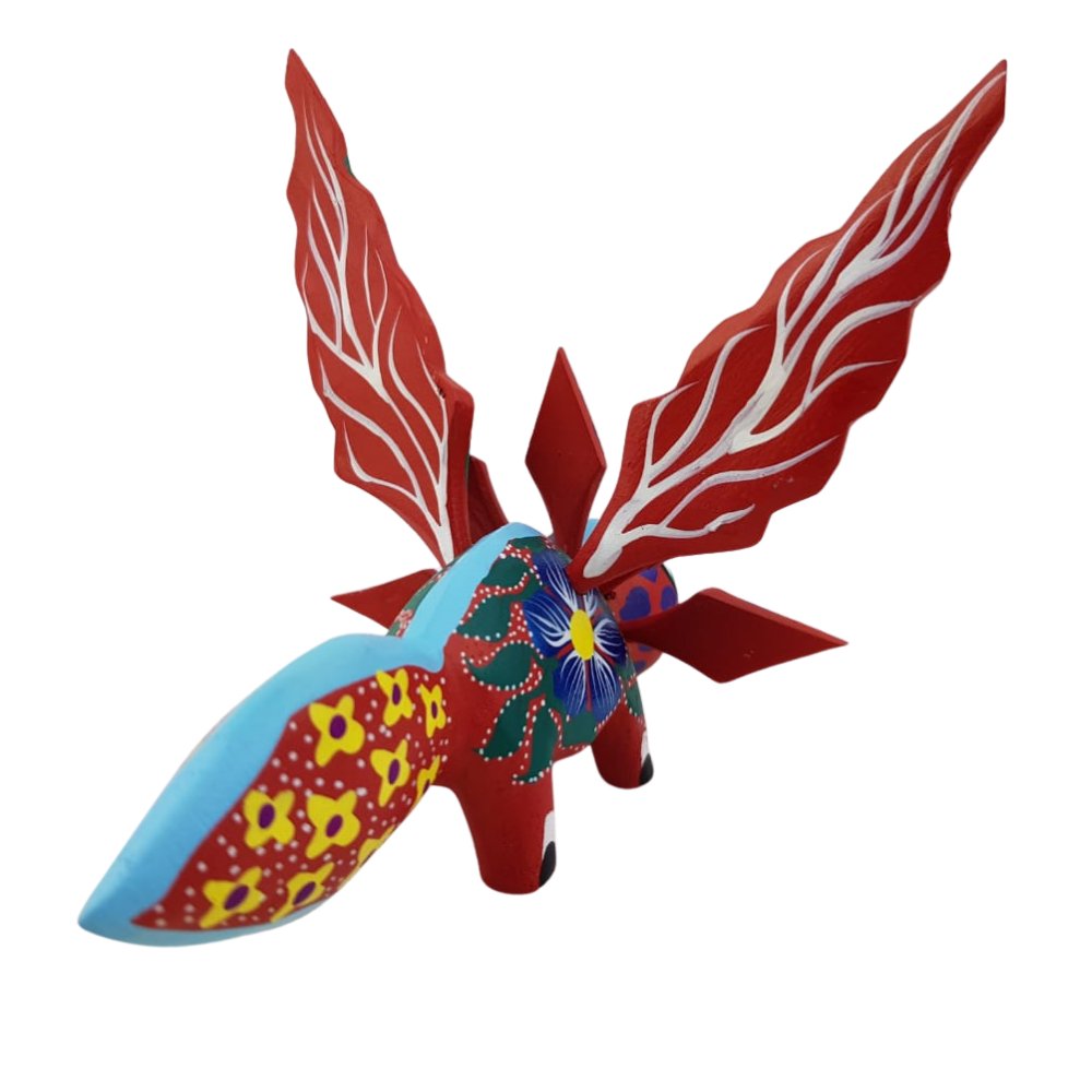 Alebrije Ajolote Mediano Copal Oax. | Pieza de Colección