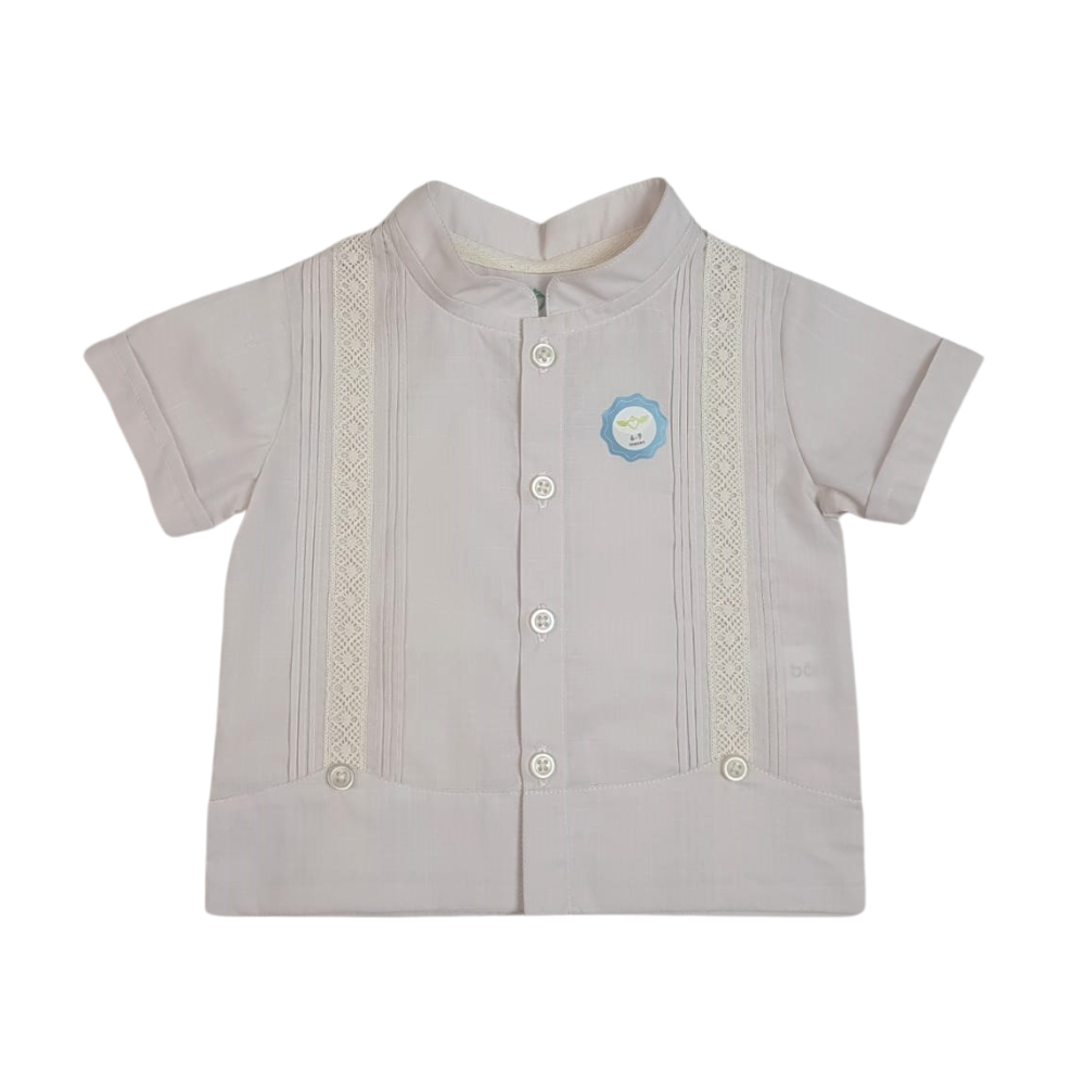 Guayabera Panhi Muibatsi de niño, hecha a mano
