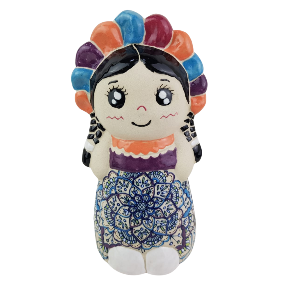 Alcancía muñeca Lele de Cerámica Servín