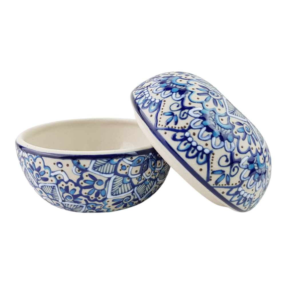 Joyero bola grande de cerámica Servín