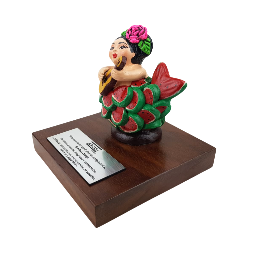 Trofeo Sirena Sandía Barro Jalisco | Tradición Mexicana