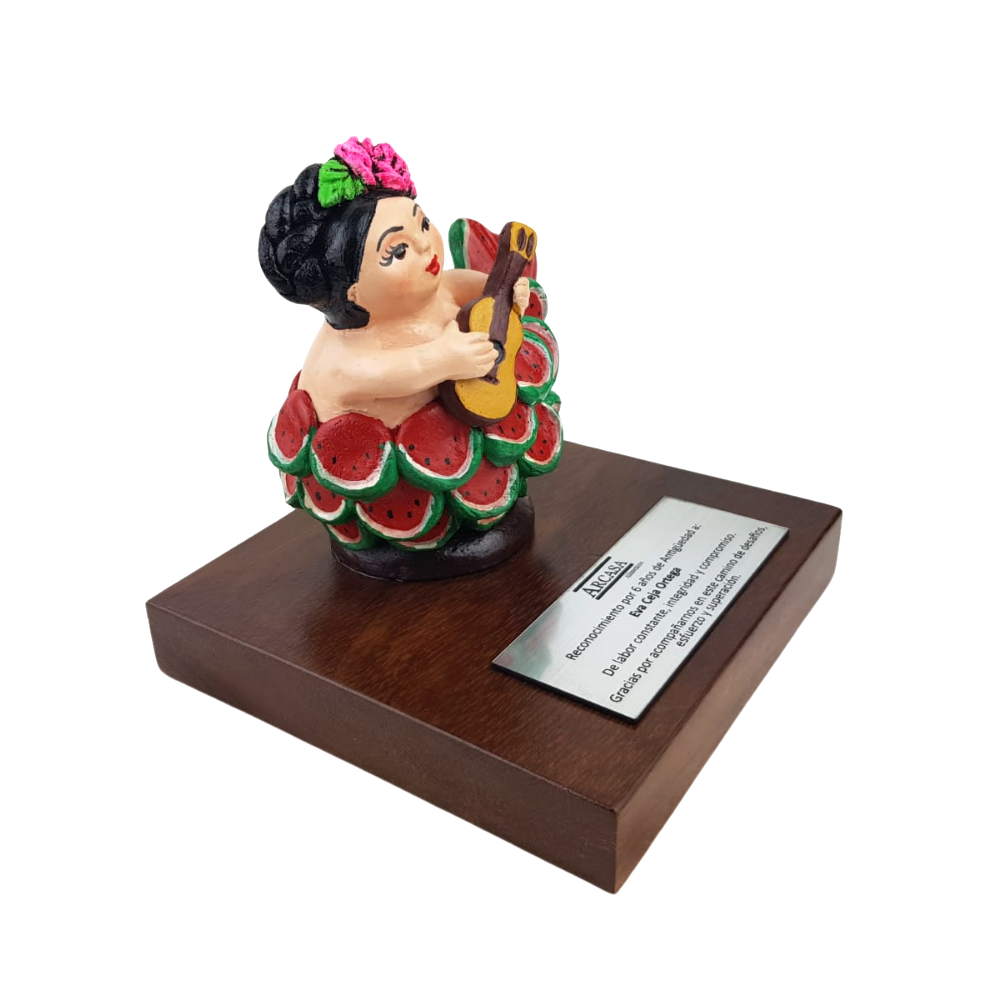 Trofeo Sirena Sandía Barro Jalisco | Tradición Mexicana