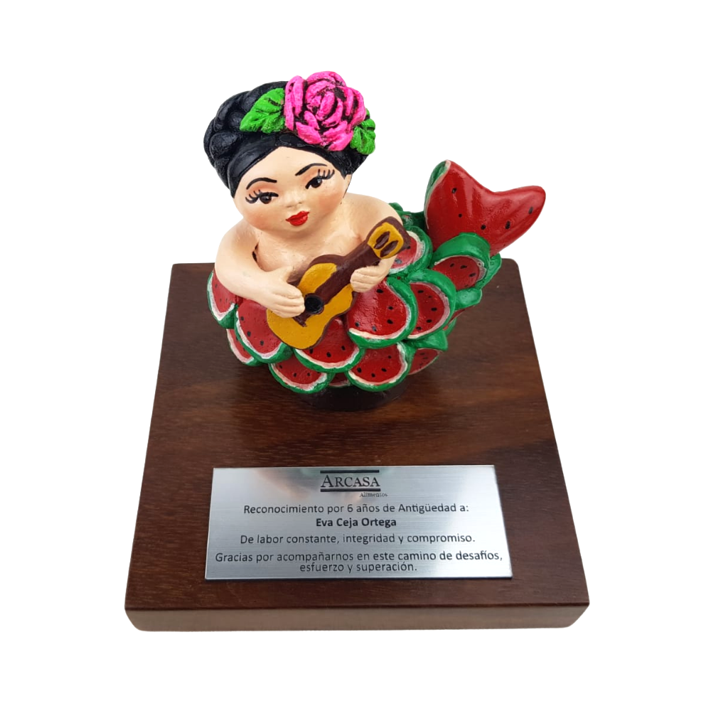 Trofeo Sirena Sandía Barro Jalisco | Tradición Mexicana