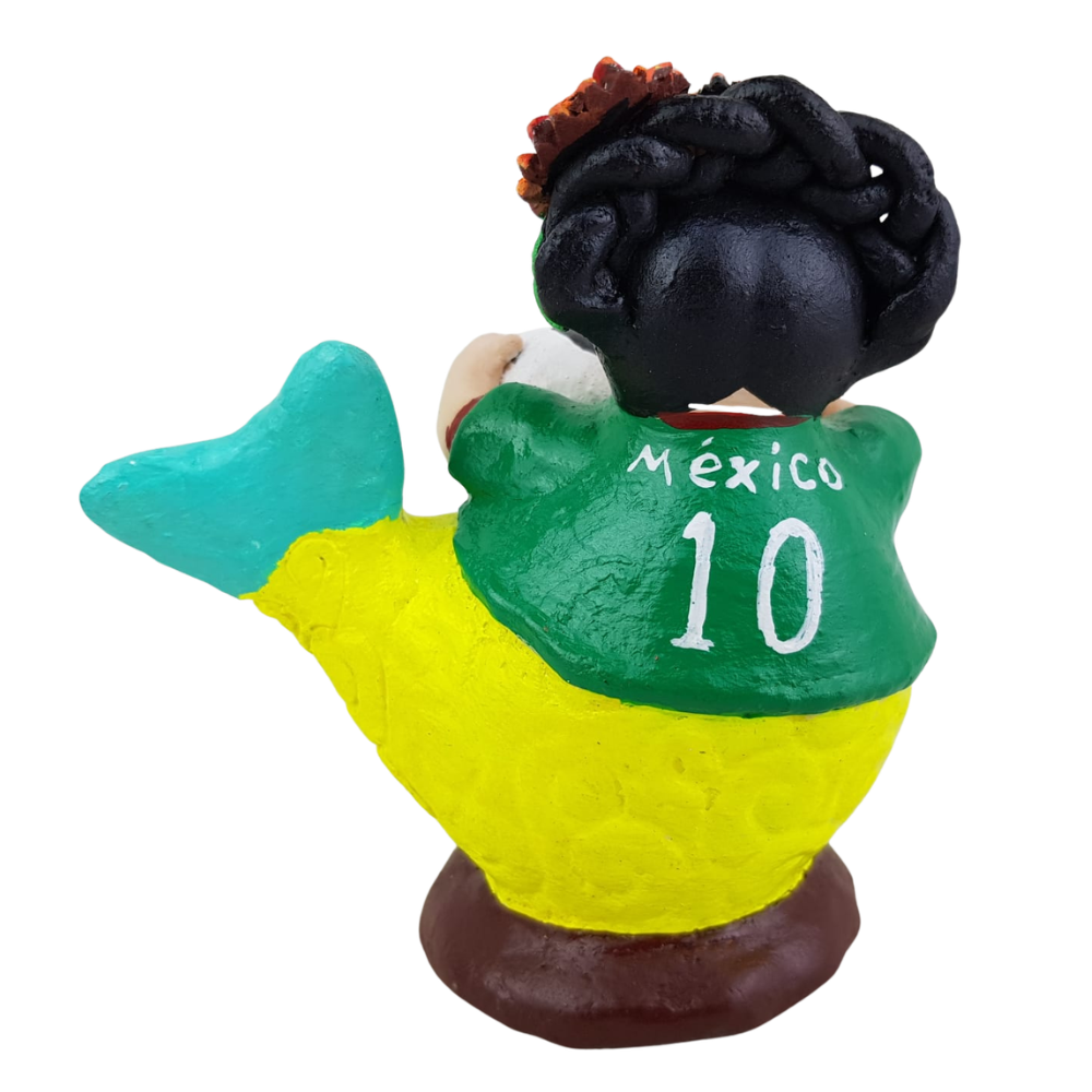 Sirena Futbolista de barro