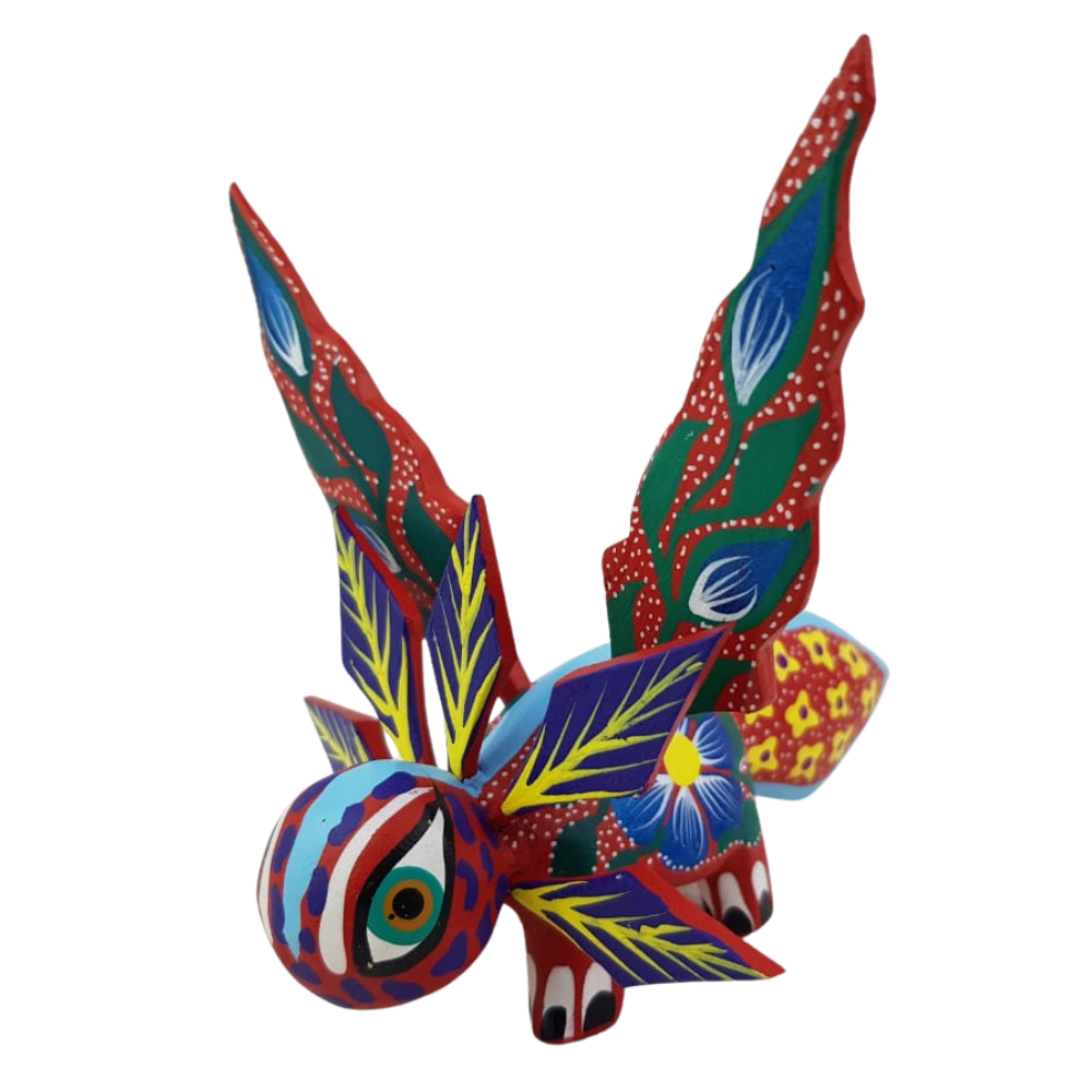 Alebrije Ajolote Mediano Copal Oax. | Pieza de Colección