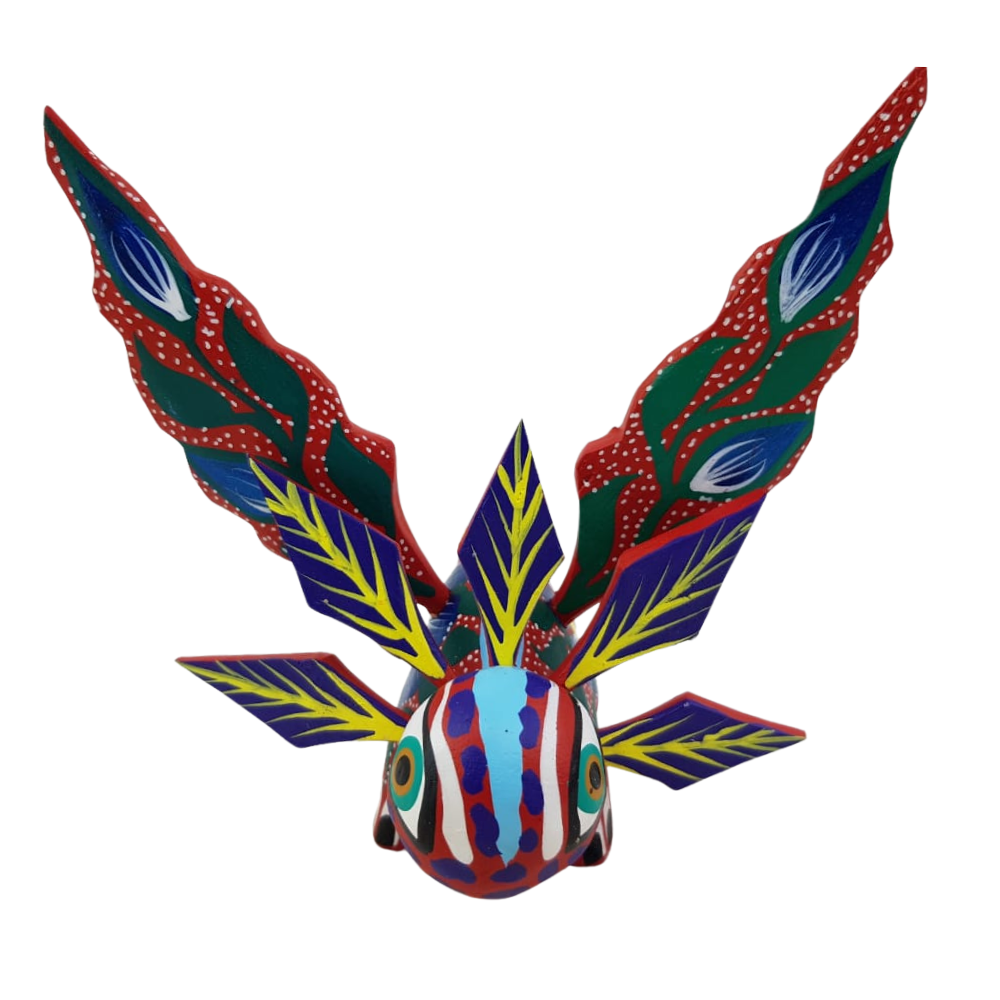 Alebrije Ajolote Mediano Copal Oax. | Pieza de Colección