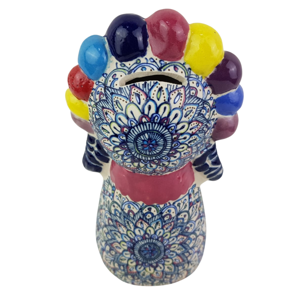 Alcancía muñeca Lele de Cerámica Servín