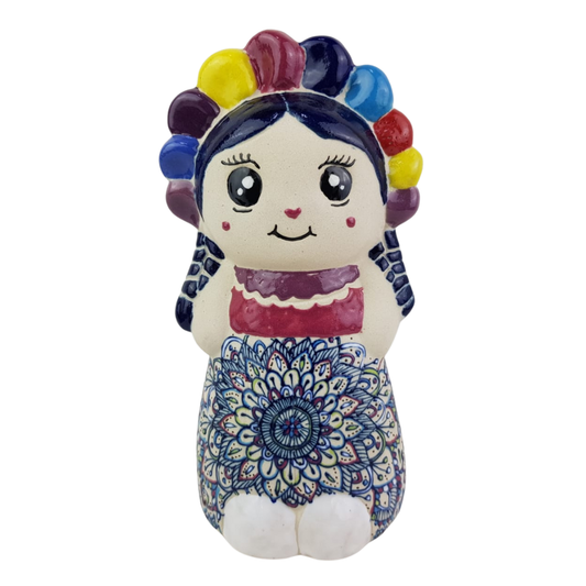 Alcancía muñeca Lele de Cerámica Servín