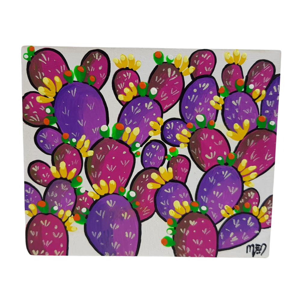 Caja MDF chica, pintada a mano