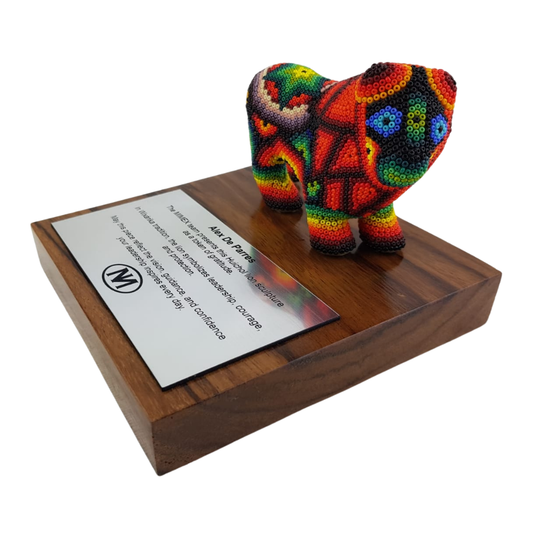 Premio León Arte Wixárika Chaquira Jalisco | Pieza de Lujo