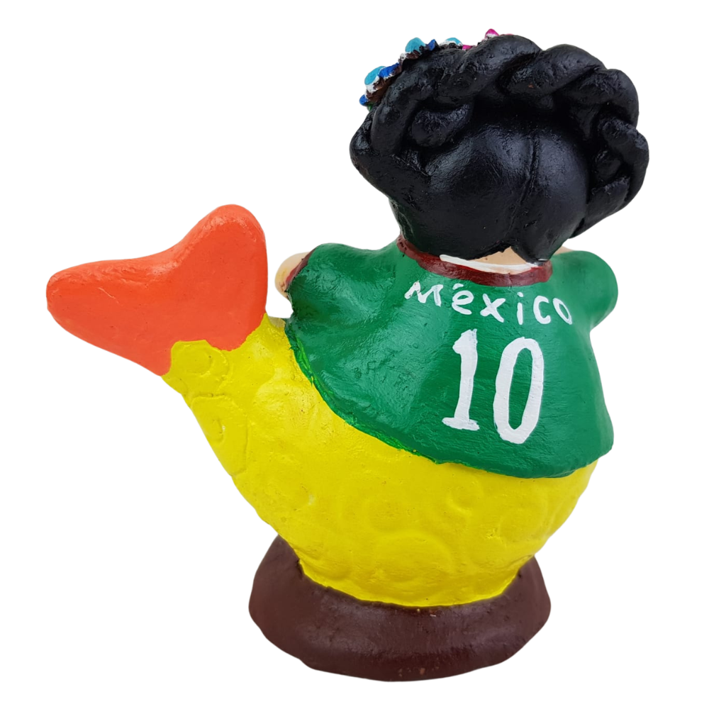 Sirena Futbolista de barro