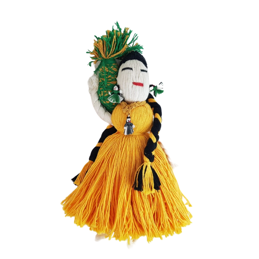 Muñeca Artesanal Jalieza Textil Oaxaca | Artesanía Mexicana