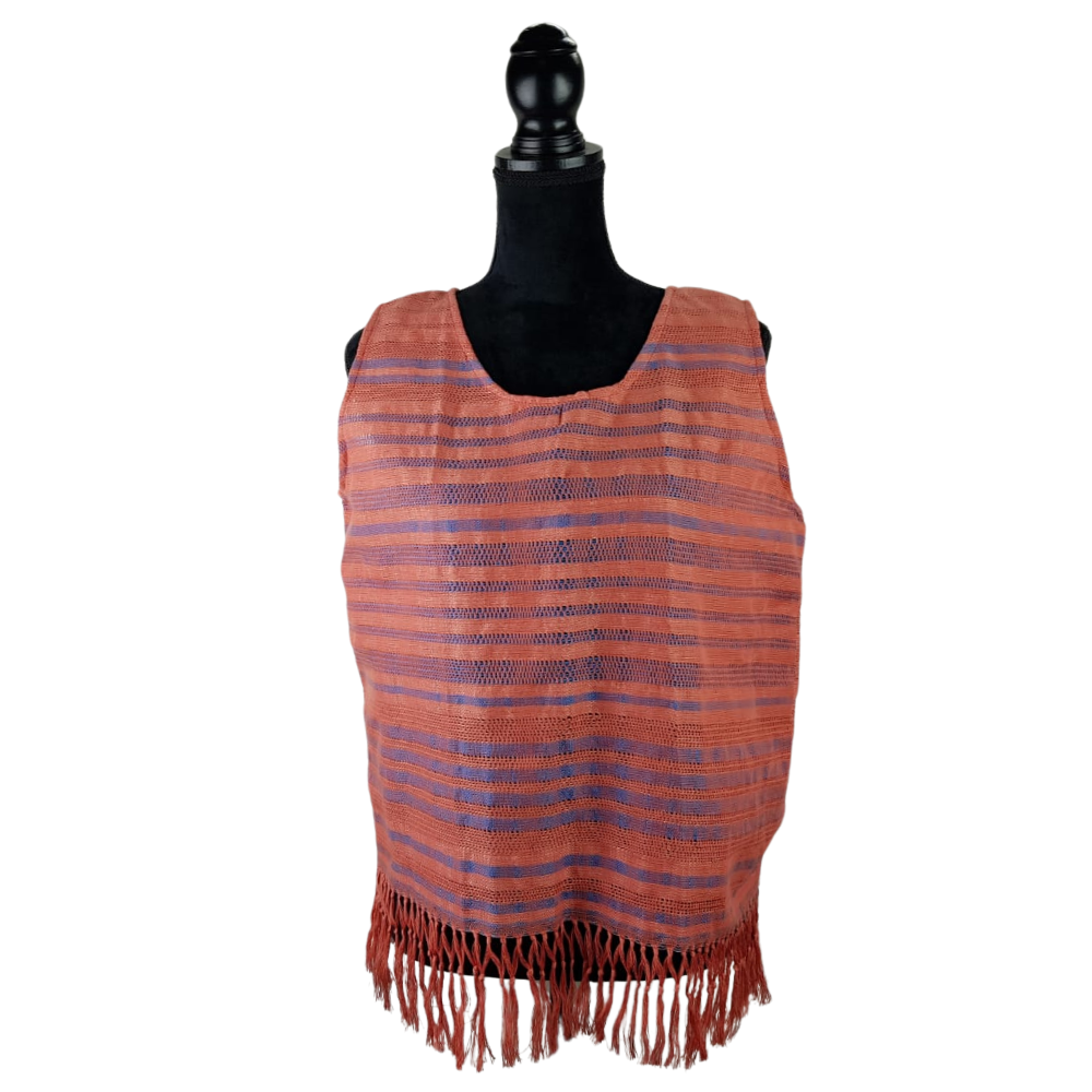 Blusa poblana de telar de cintura