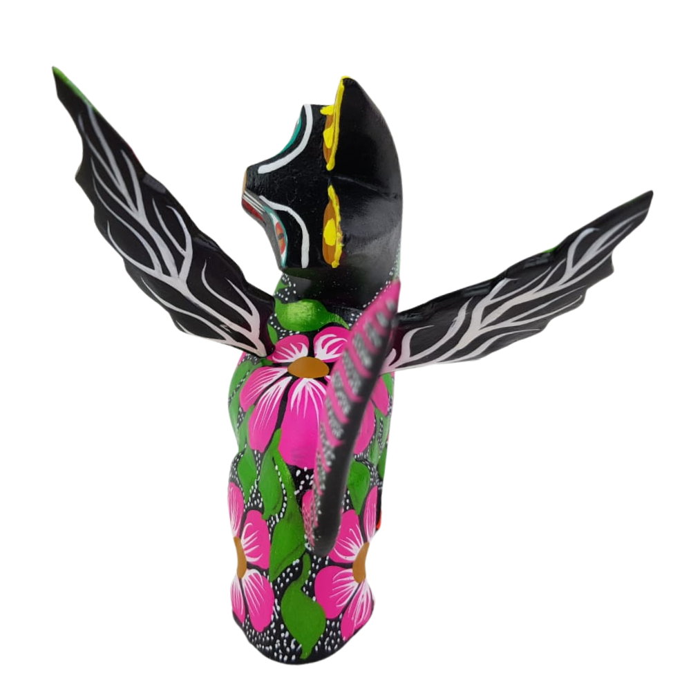 Alebrije Gato Alado Mediano Copal Oax. | Arte de Autor