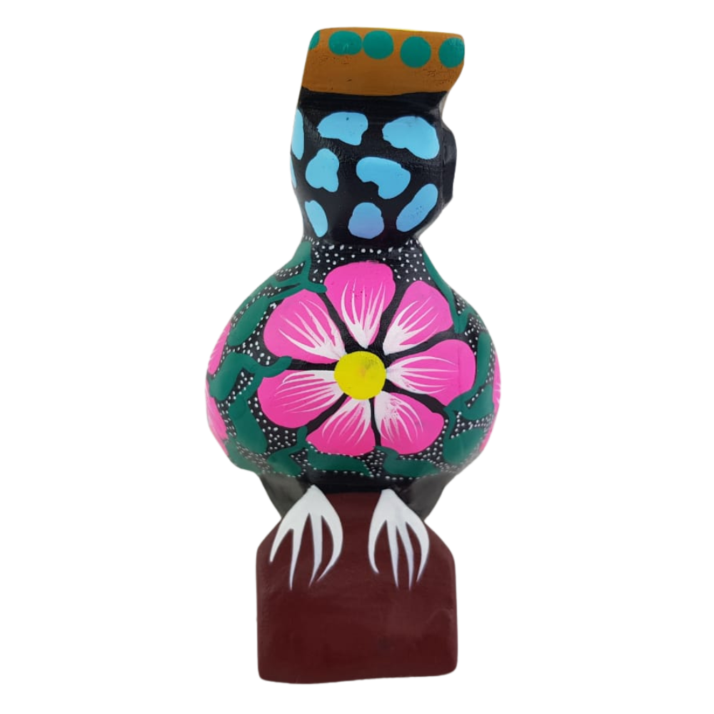 Alebrije Búho Mediano Talla en Copal Oax. | Arte de Autor