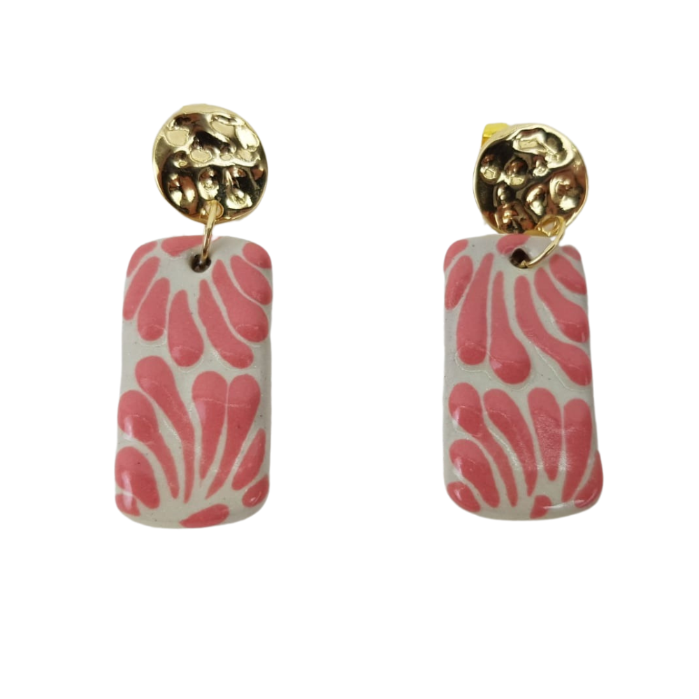 Juego de bisutería de técnica talavera, Jasiel