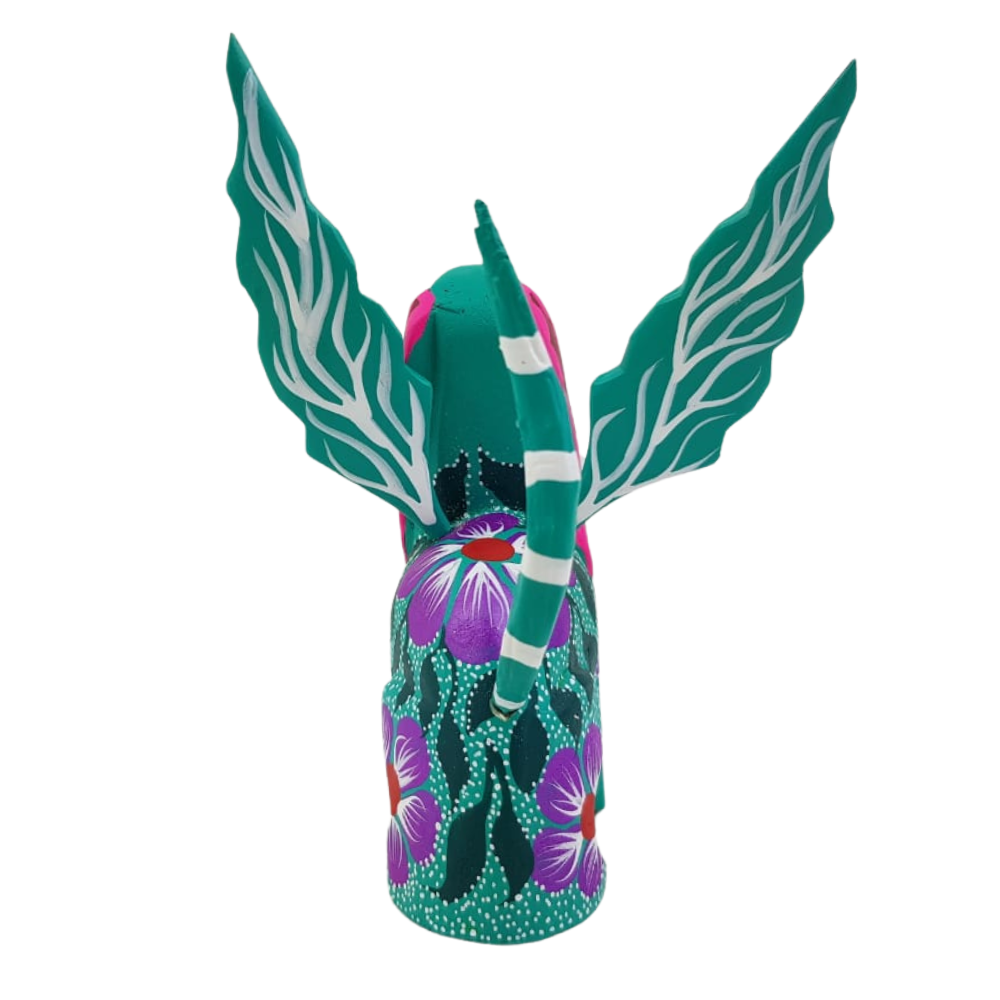 Alebrije Oaxaqueño Perro Con Alas Mediano Oax. | Arte de Autor