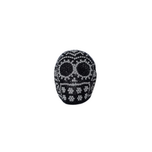 Cargar imagen en el visor de la galería, Cráneo mini decorado con motivos Wixárica
