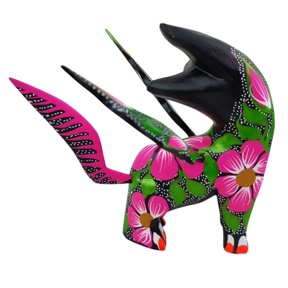Alebrije Gato Alado Mediano Copal Oax. | Arte de Autor