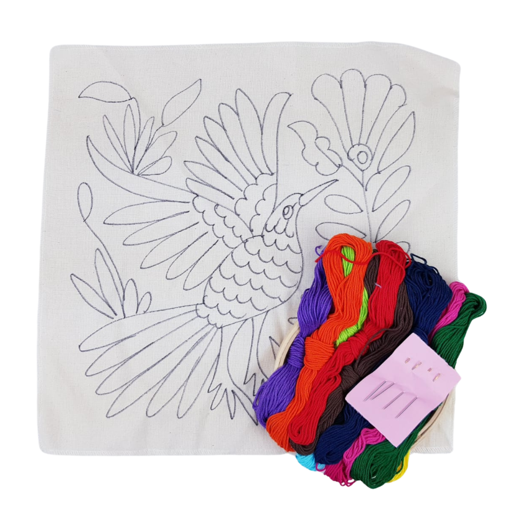 Kit de bordado hidalguense