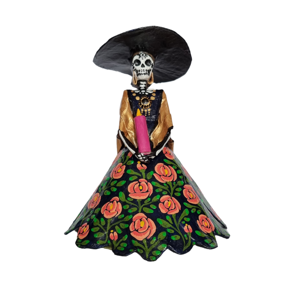 Vestidos de catrinas mexicanas de papel sale