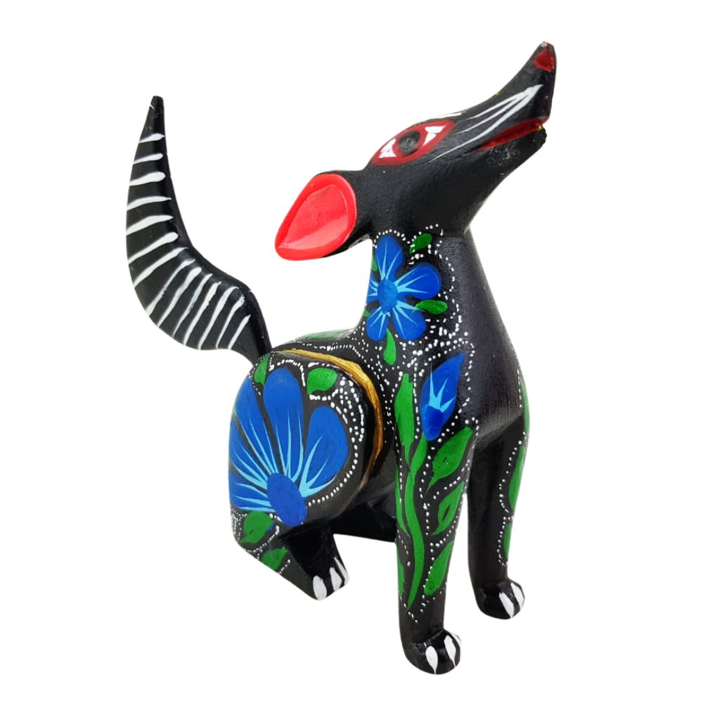 Alebrije Oaxaqueño Perro Mediano Copal Oax | Arte de Autor