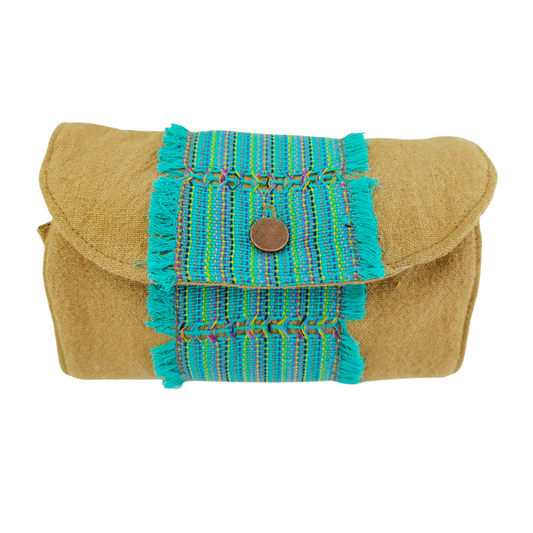 Bolsa de telar con textil