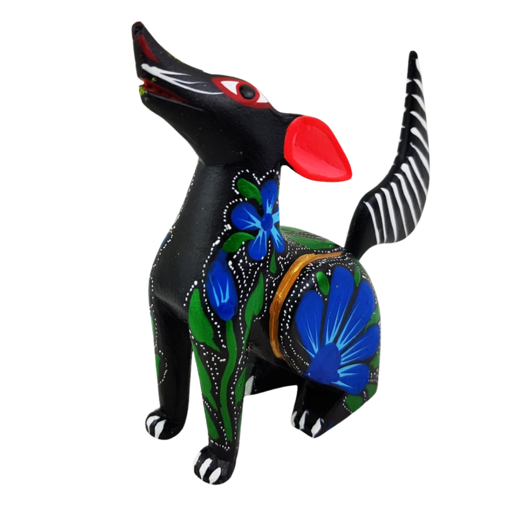 Alebrije Oaxaqueño Perro Mediano Copal Oax | Arte de Autor