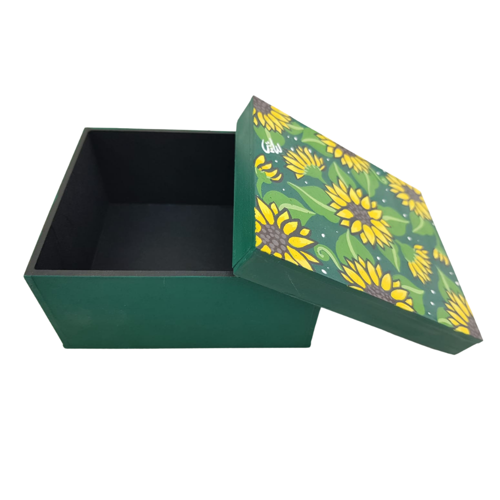 Caja MDF chica, pintada a mano