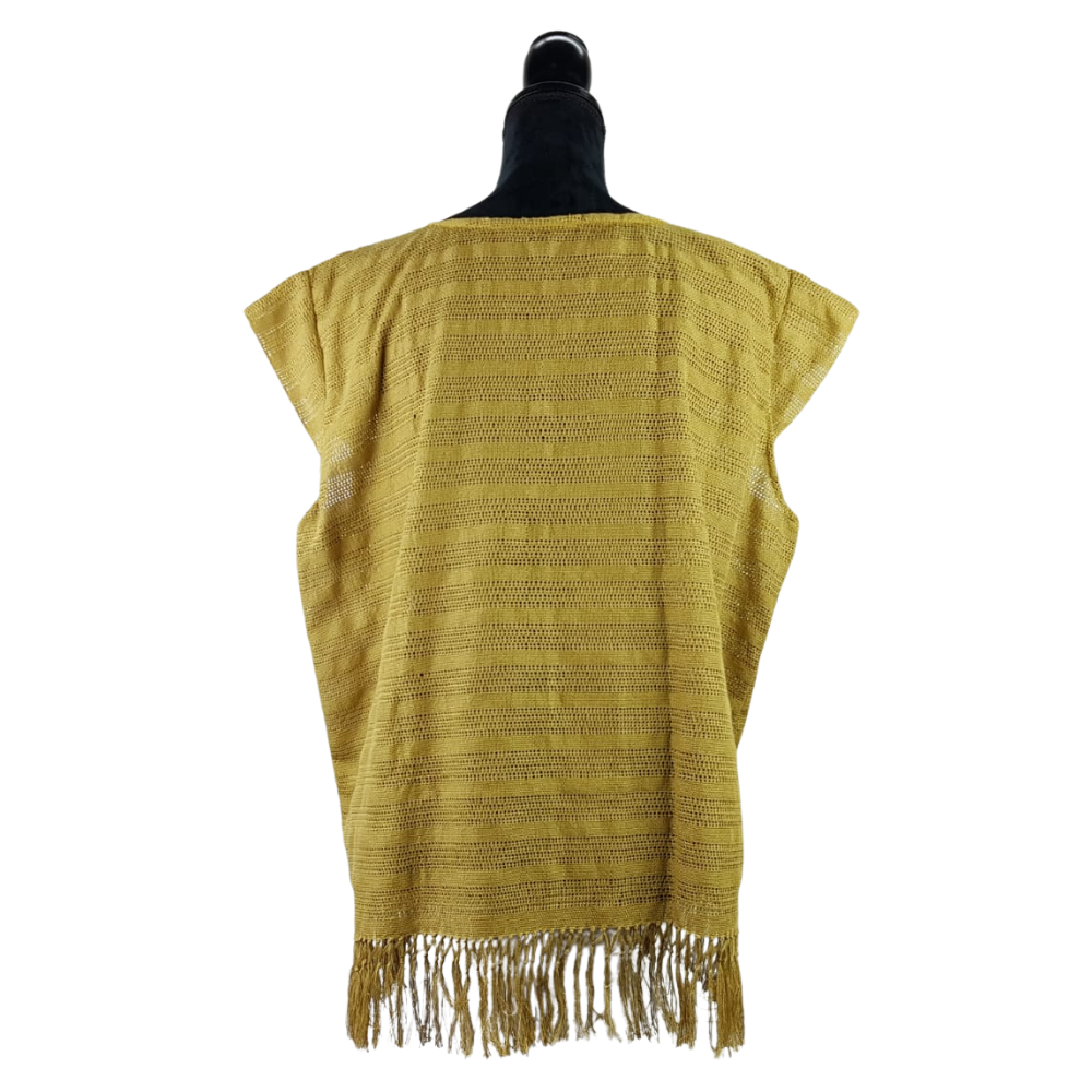 Blusa poblana de telar de cintura