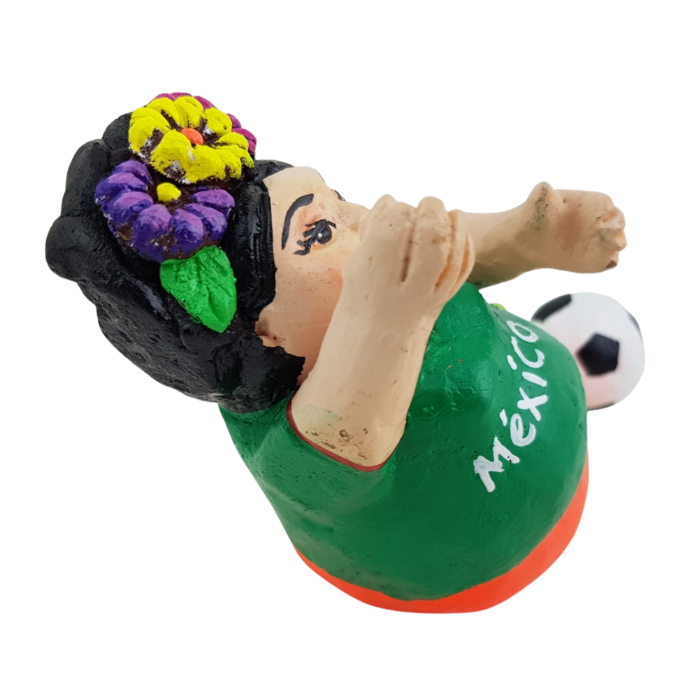 Sirena Futbolista de barro