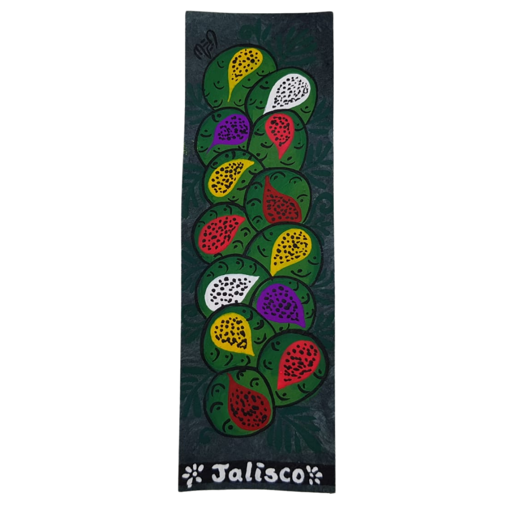 Separador pintado a mano, elaborado en Guadalajara, Jalisco