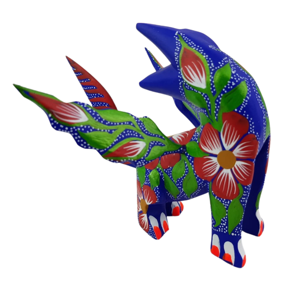 Alebrije Gato Alado Mediano Copal Oax. | Arte de Autor