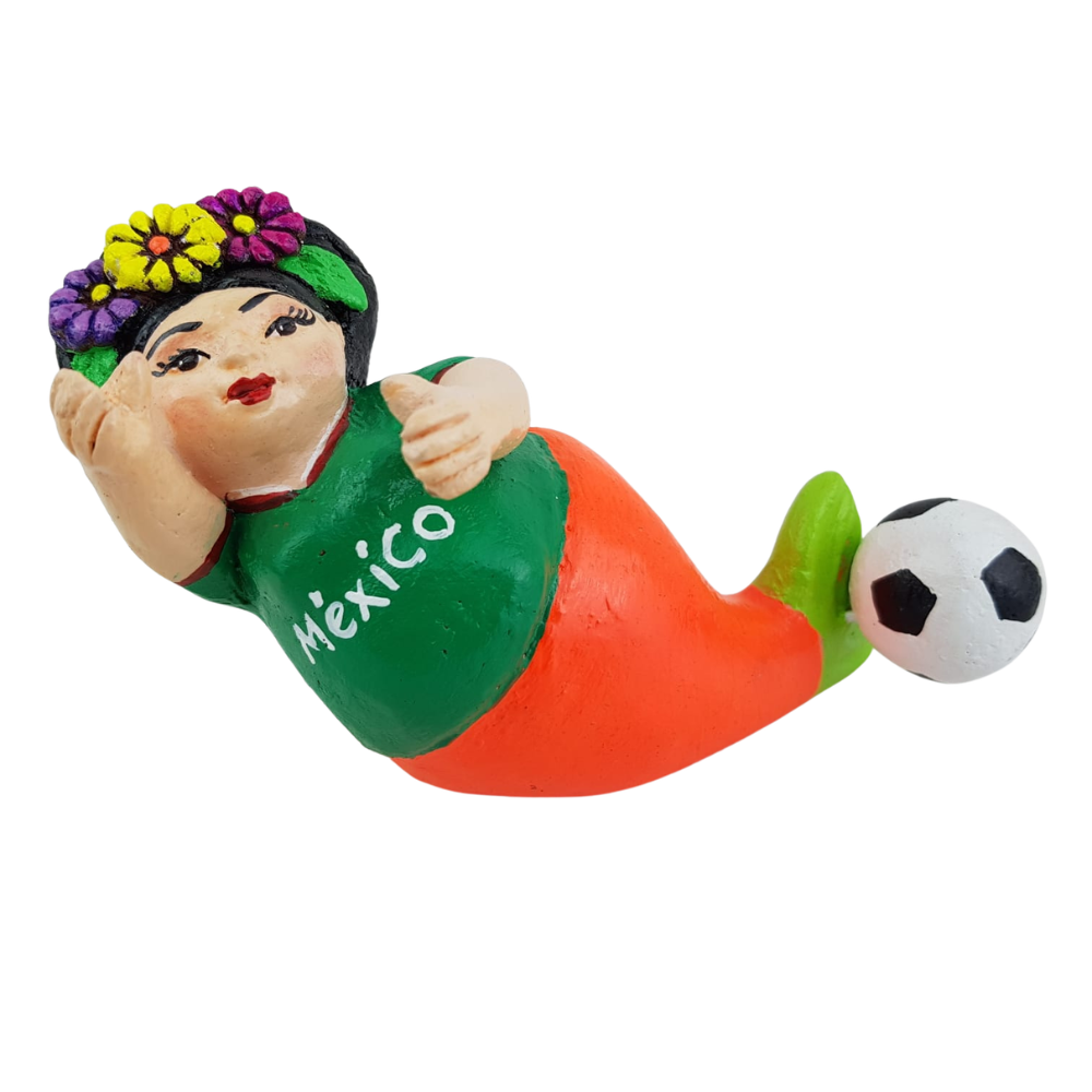 Sirena Futbolista de barro
