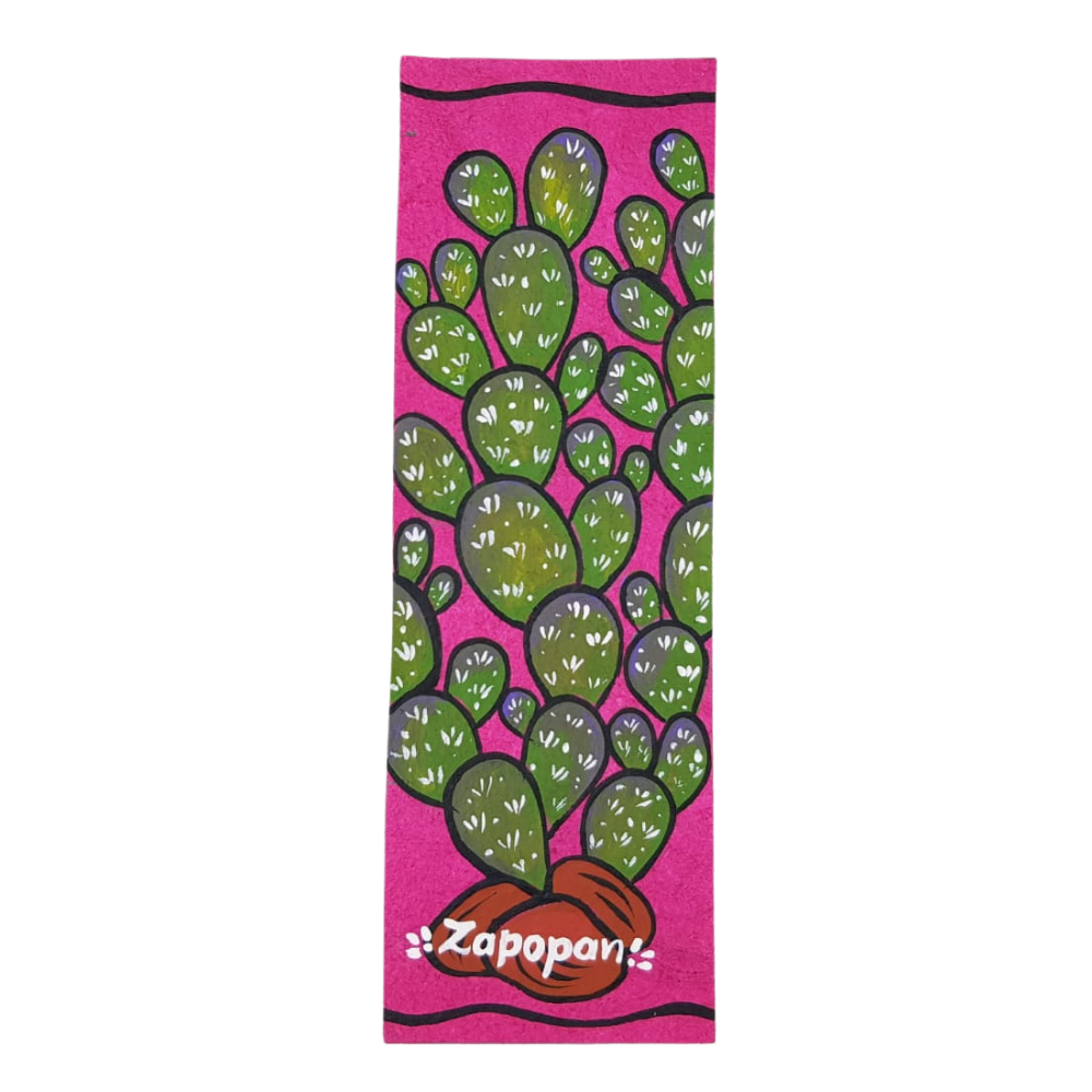 Separador pintado a mano, elaborado en Guadalajara, Jalisco