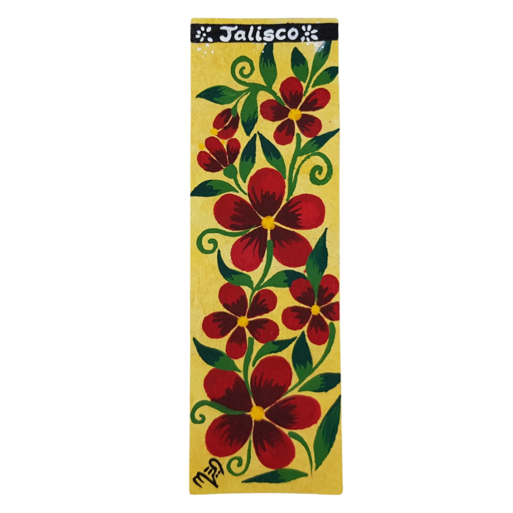 Separador pintado a mano, elaborado en Guadalajara, Jalisco