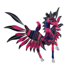 Cargar imagen en el visor de la galería, Alebrije oaxaqueño pegaso, elaborado con madera copal
