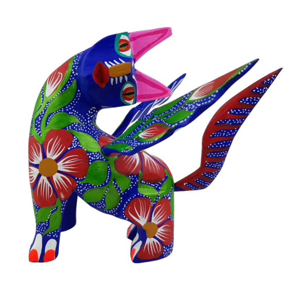 Alebrije Gato Alado Mediano Copal Oax. | Arte de Autor