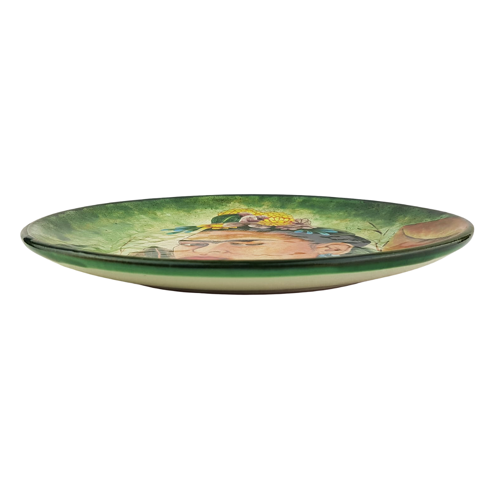 Plato mayólica de talavera de Puebla