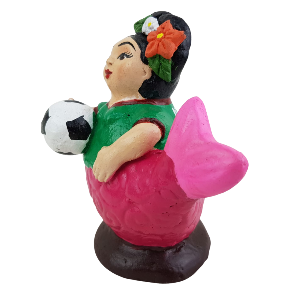 Sirena Futbolista de barro