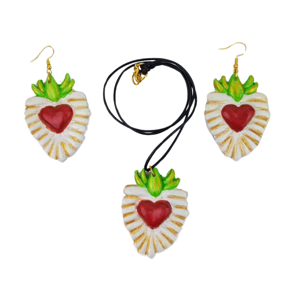 Juego de bisutería de barro betus