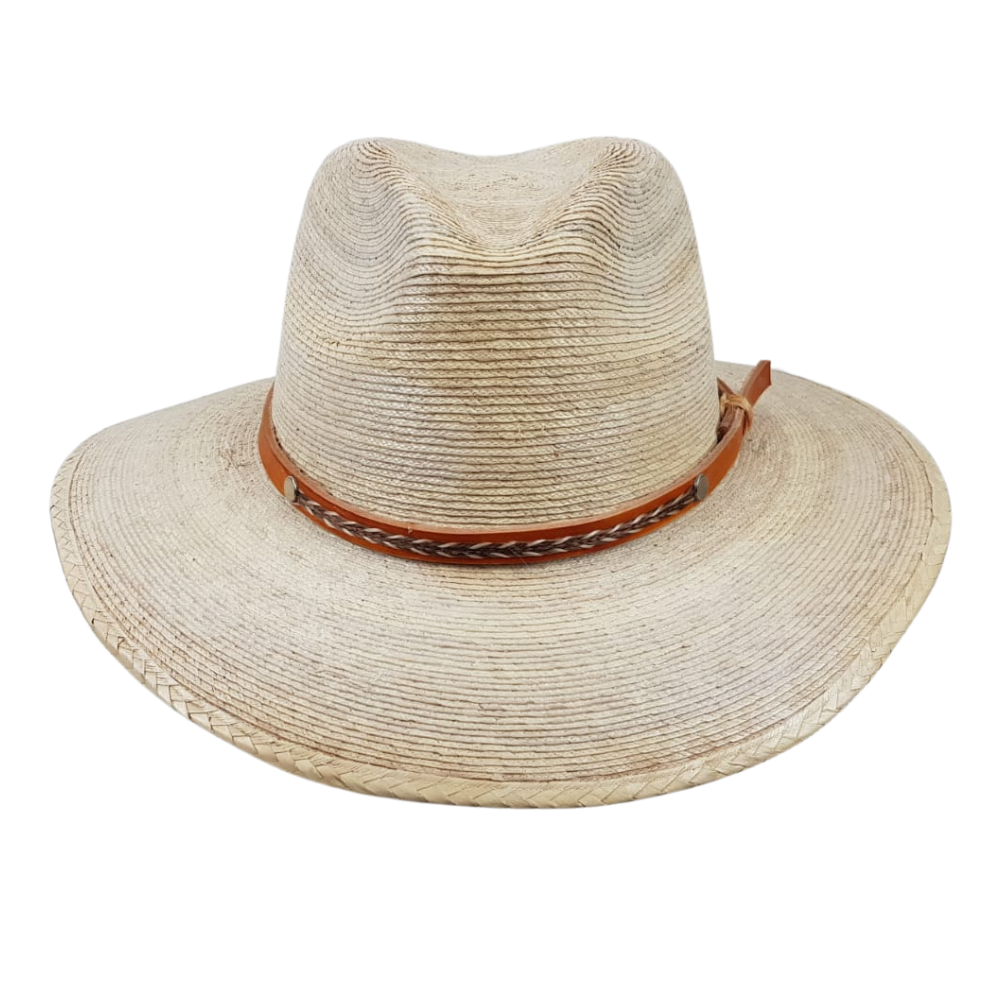 Sombrero de Teocaltiche modelo indiana color paja