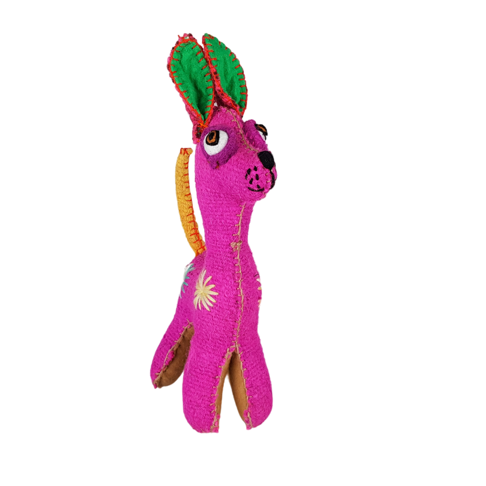 Animalito Perro Lana Chiapas | Artesanía Mexicana