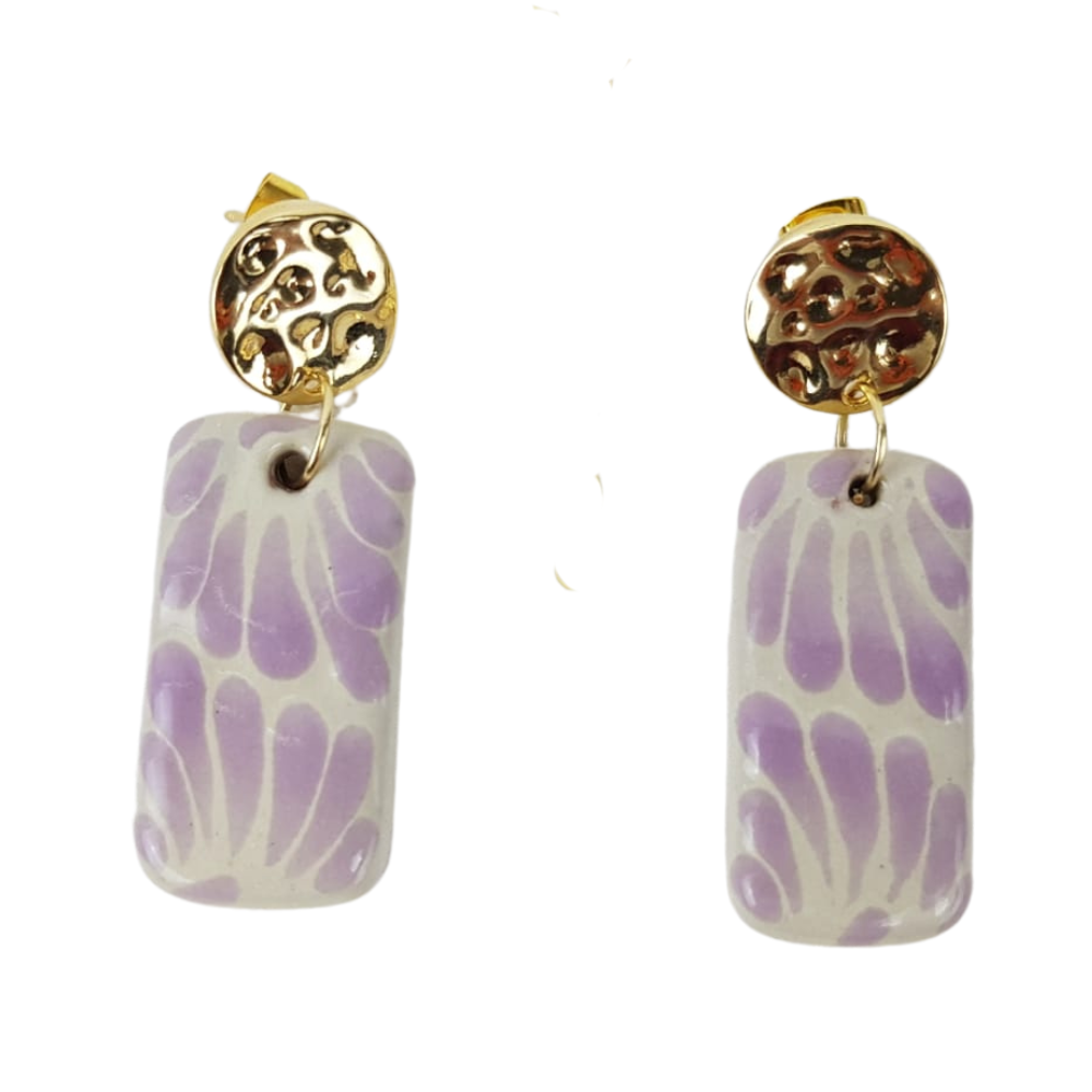 Juego de bisutería de técnica talavera, Jasiel