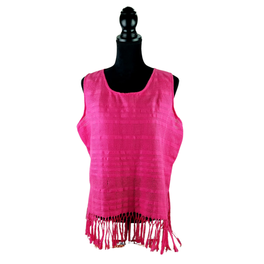 Blusa poblana de telar de cintura