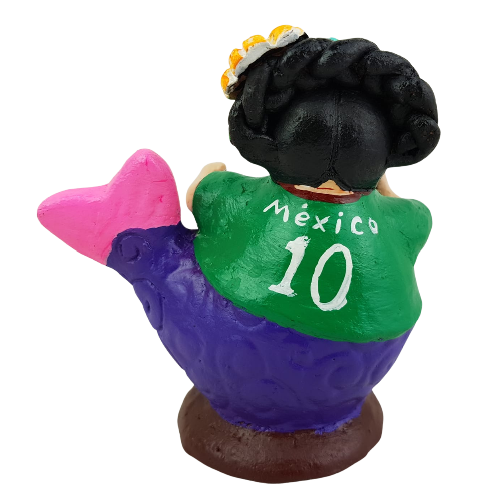 Sirena Futbolista de barro